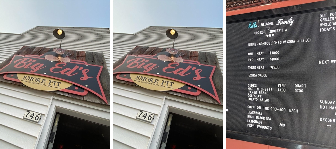 Big Ed's Smoke Pit(Catering only- no walkup service for 2024) Menu